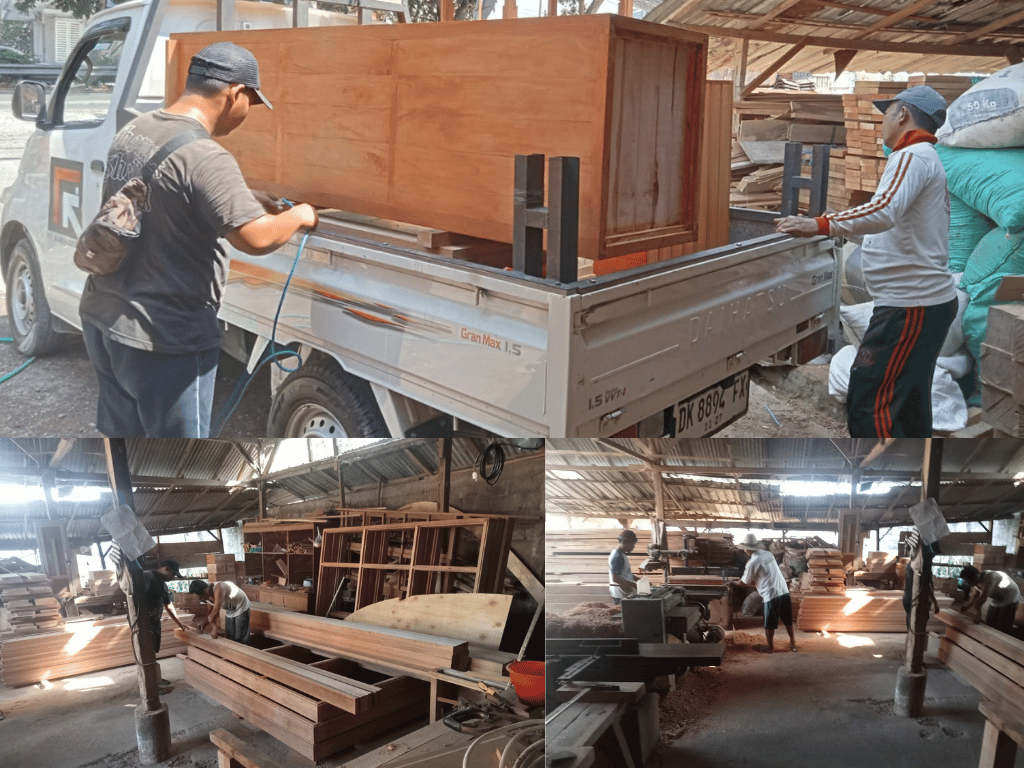 Pengerjaan Wood Factory oleh Kontraktor Karya Keniten