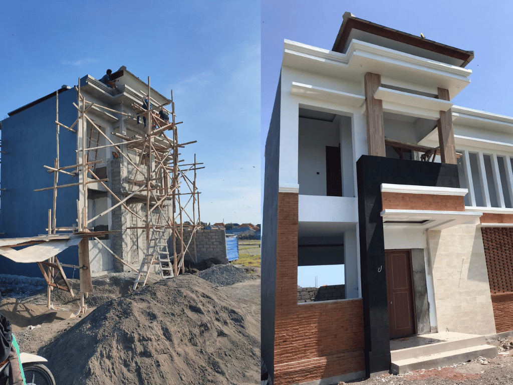 Pembangunan Rumah Tinggal Type 90x120 oleh kontraktor Karya Keniten