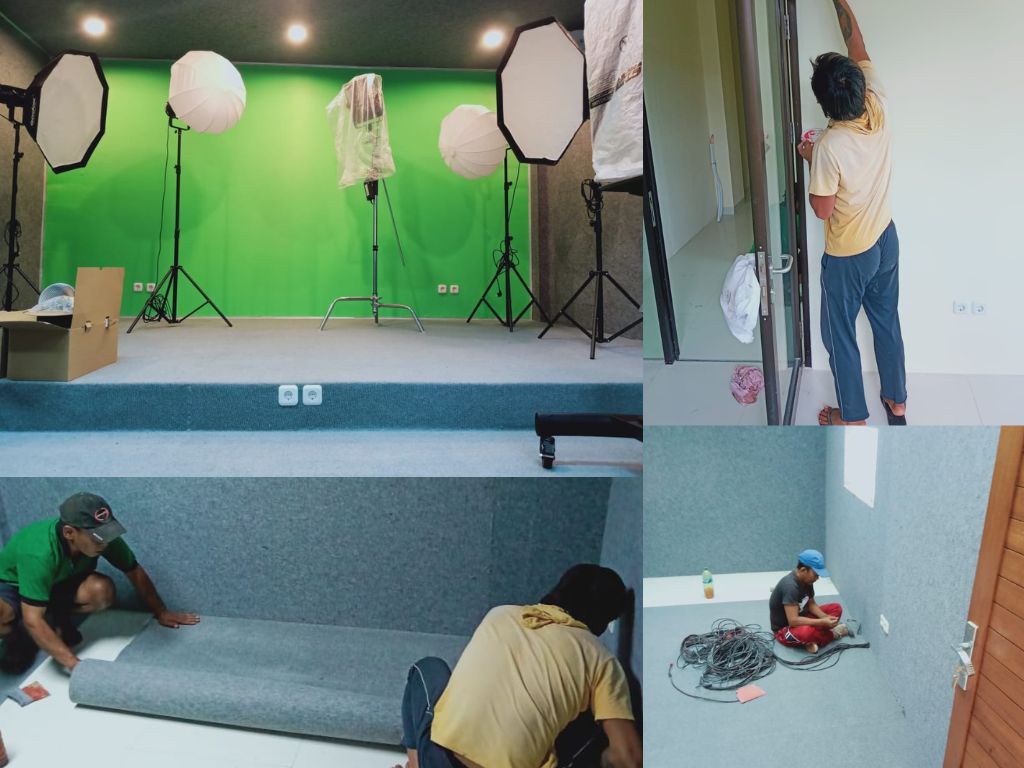 Proyek Pembangunan Studio Pembelajaran Jarak Jauh Universitas Udayana Jimbaran